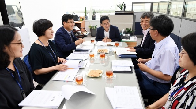 ▲ 이석범 광주부시장 찾아가는 업무보고 (1)