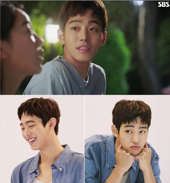 ▲ '서른이지만 열일곱입니다'에서 유찬 역으로 열연 중인 배우 안효섭. SBS
