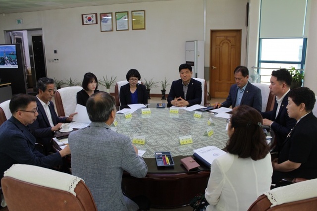 ▲ 보도자료 사진2(동두천시 교육발전 간담회)
