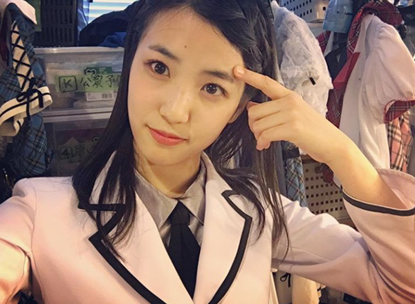 ▲ '프로듀스48'에 출연 중인 시타오 미우. 인스타그램