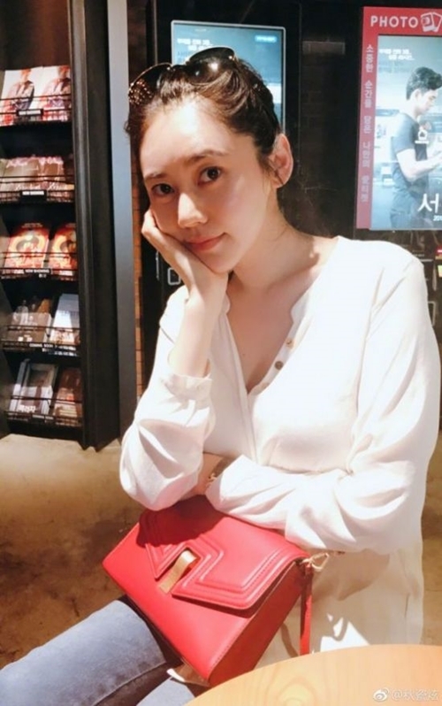 ▲ 배우 추자현. 웨이보