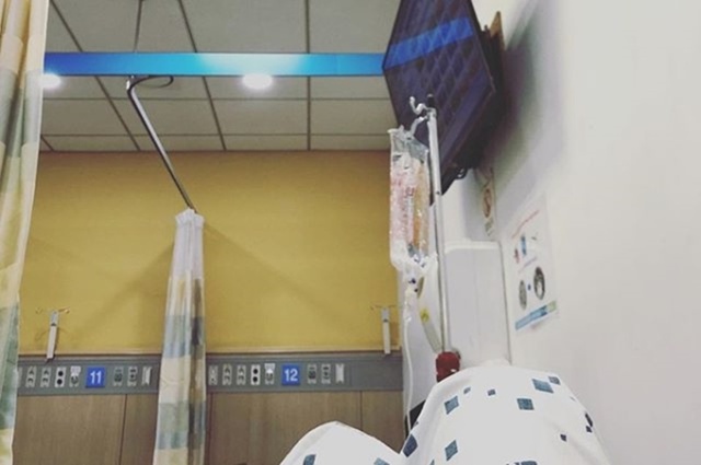 ▲ 유소영이 응급실을 찾았다. 유소영 인스타그램