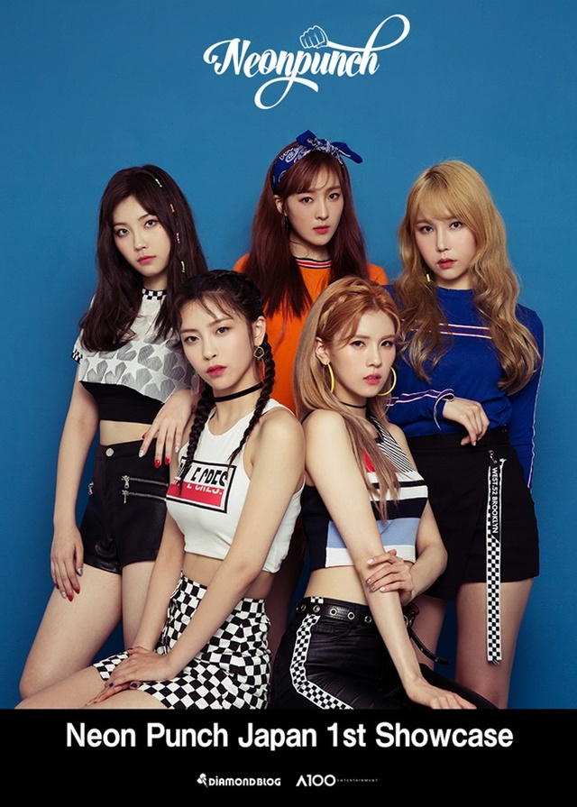 ▲ 신인 걸그룹 네온펀치가 본격적인 일본 데뷔 프로모션에 돌입한다. A100엔터테인먼트