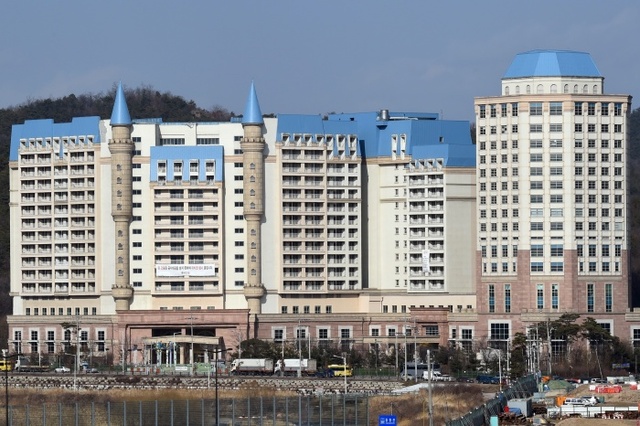 ▲ 의정부시 장암 아일랜드 캐슬 전경