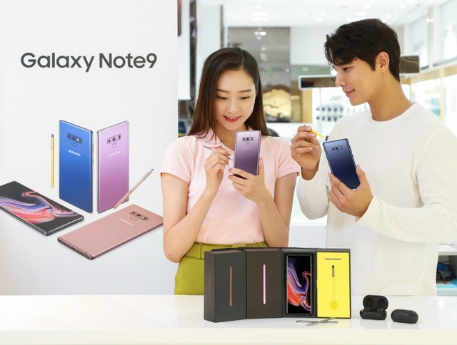 ▲ 삼성 갤럭시 노트9 사전 예약 판매 (1)