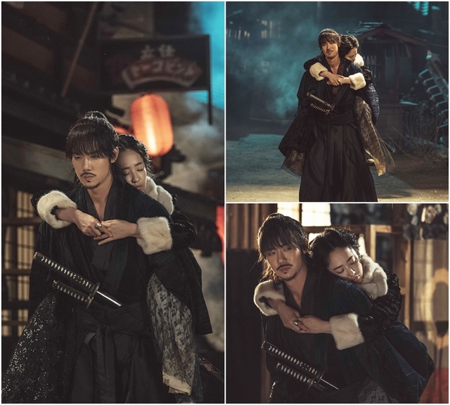▲ tvN 토일드라마 '미스터 션샤인' 유연석 김민정의 현장 스틸 컷 공개. 화앤담픽처스