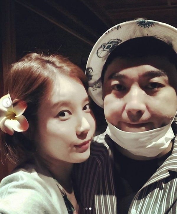 ▲ 개그맨 황제성 박초은 부부. 박초은 인스타그램