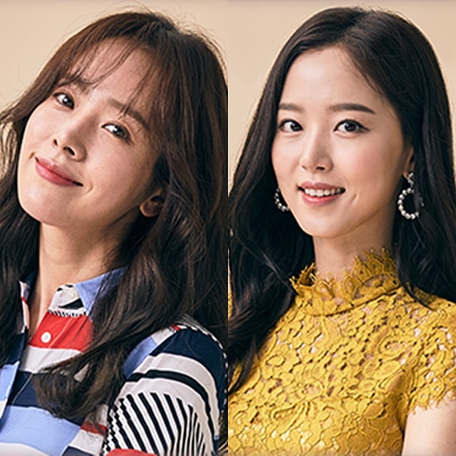 ▲ 서우진 역의 한지민(왼쪽)과 이혜원 역의 강한나. '아는 와이프' 공식 홈페이지.
