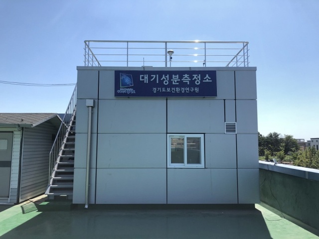▲ 3.자료사진－평택에 설치된 대기성분측성소 모습1