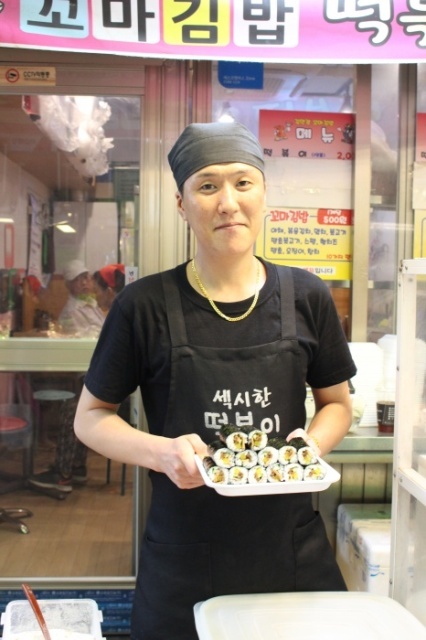 ▲ 섹시한 떡볶이꼬마김밥