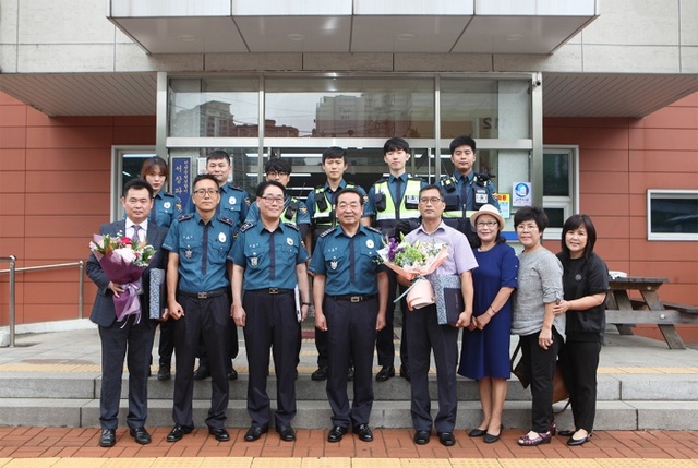 ▲ 논현경찰서 서창파출소, 으뜸지역관서 선정 사진자료