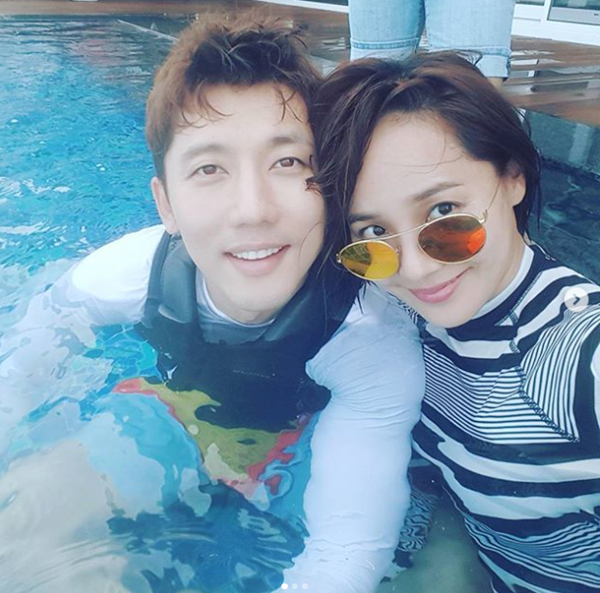 ▲ 배우 유진 기태영(왼쪽) 부부. 유진 인스타그램