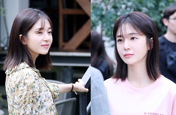 ▲ tvN 월화드라마 '식샤를 합시다3: 비긴즈' 백진희의 비하인드 컷 공개. 제이와이드컴퍼니