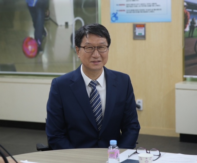▲ 경기도장애인체육회 오완석 신임 사무처장.경기도장애인체육회 제공