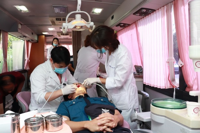 ▲ 경기남부청 기동단 무료 치과 진료 봉사활동 (1)