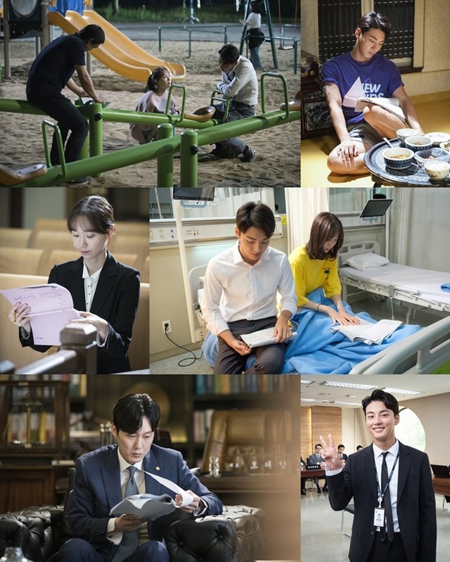 ▲ '친애하는 판사님께' 촬영 현장 스틸. SBS