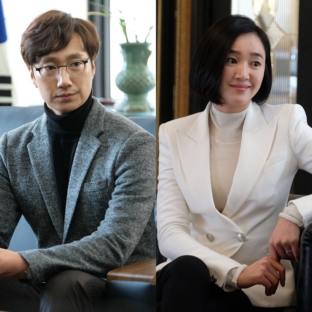 ▲ '상류사회' 장태준과 오수연. 롯데엔터테인먼트