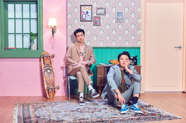 ▲ 엑소 멤버 찬열과 세훈의 듀엣곡 'We Young'가 오는 14일 공개된다. SM엔터테인먼트