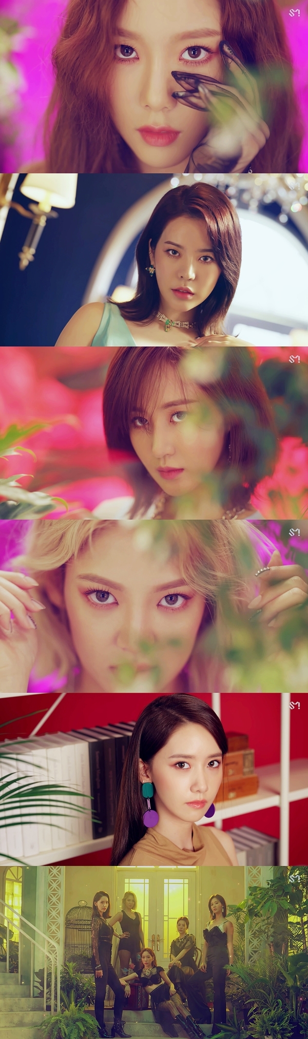 ▲ 걸그룹 소녀시대-Oh!GG가 신곡 '몰랐니 (Lil' Touch)' 뮤직비디오 티저 영상 이미지. SM엔터테인먼트