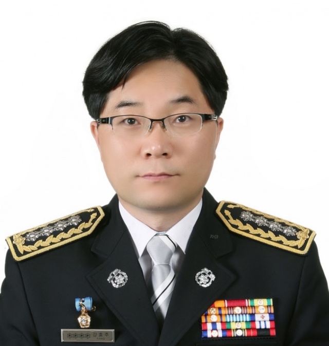 ▲ 강효주 제6대 화성소방서장