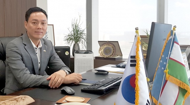 ▲ 김창건 우즈벡 대표