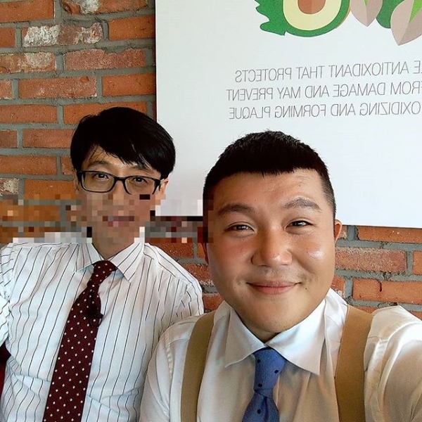 ▲ 조세호가 유재석과 함께 찍은 사진을 공개했다. 조세호 인스타그램