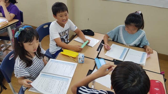▲ 양주덕현초등학교 디베이트 수업 2