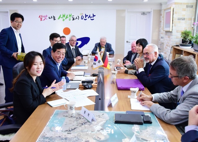 ▲ 안산시-독일 아헨특구시 경제협력‘강화’