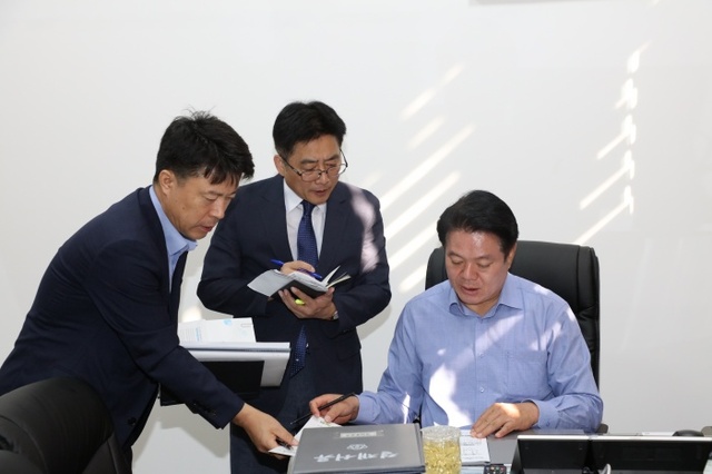 ▲ 만안현장 시장실