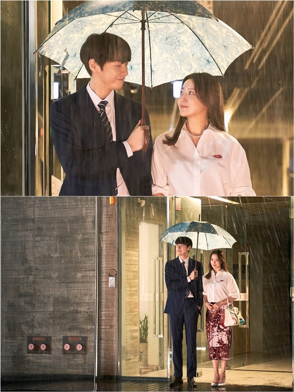 ▲ tvN 새 토일드라마 '나인룸' 김영광 김희선의 현장 스틸 컷. tvN