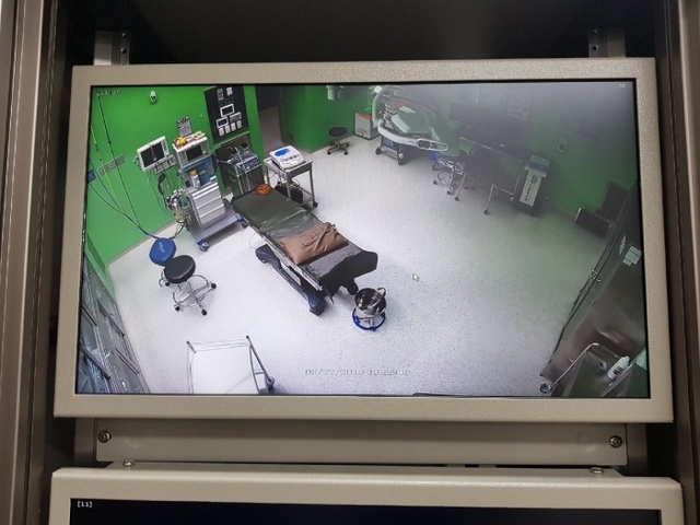 ▲ 통제실 CCTV 녹화장치(안성병원)