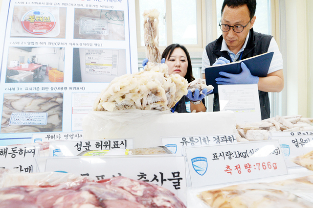 ▲ 1.자료사진－특사경명절성수식품 점검모습