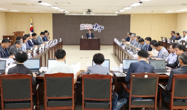 ▲ 공약사업 보고회