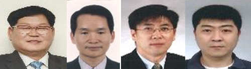 김태한 대표, 심재준 상무이사, 이재호 대표, 이동욱