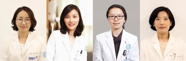 ▲ [사진] 분당서울대병원 순환기내과 윤연이, 내분비내과 김경민, 영상의학과 윤보라, 순환기내과 서정원 교수