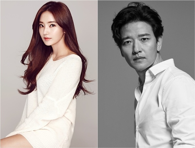 ▲ 배우 한채영과 배수빈이 '신과의 약속' 남녀주인공으로 출연한다. 비에스컴퍼니, 오리진엔터테인먼트