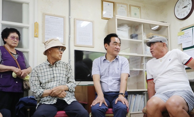 ▲ 복지도시 평택시 특집(무더위쉼터 경로당 방문)