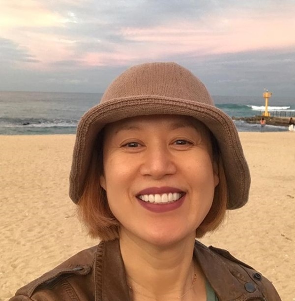 ▲ 개그우먼 박미선이 교통사고 후 근황을 전했다. 박미선 인스타그램