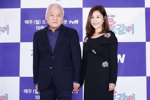 ▲ 김한길 최명길 부부. tvN
