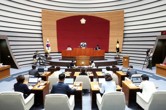 ▲ 광주시의회, 제263회 임시회 개회