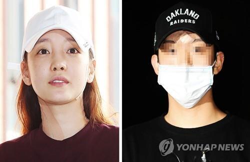 ▲ 가수 겸 배우 구하라 (왼쪽) 전 남자친구 최씨. 연합뉴스