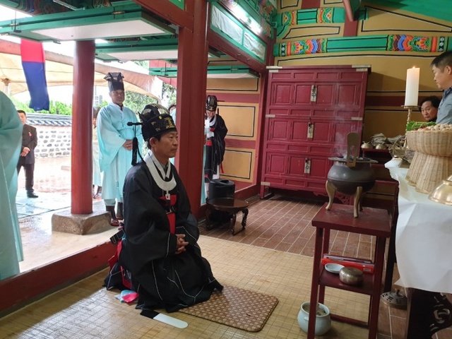 오산 화성궐리사, 추기 석전대제 봉행