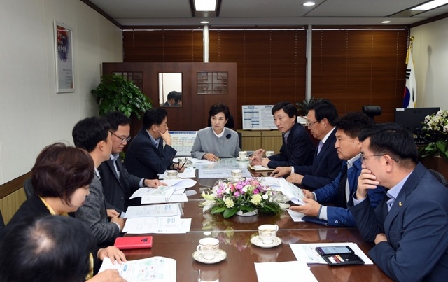▲ 국토부장관과의 면담1