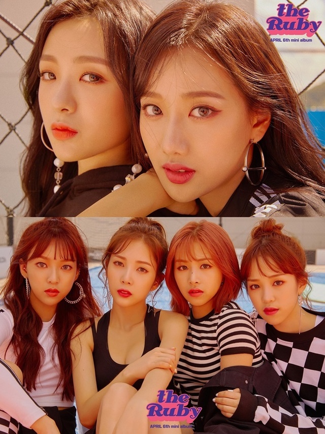 ▲ 에이프릴 유닛 포토 티저. DSP미디어