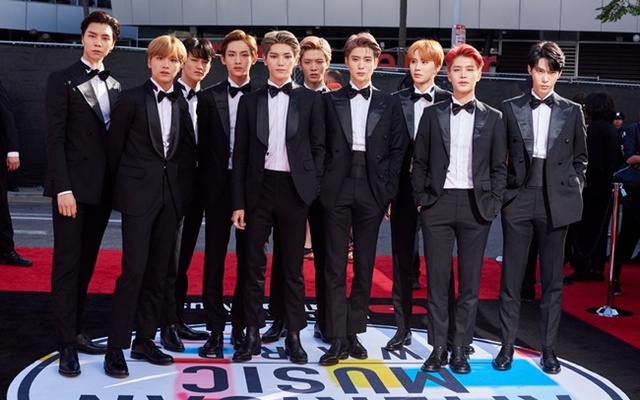 ▲ NCT 127이 '2018 아메리칸 뮤직 어워드' 레드카펫에 올랐다. SM엔터테인먼트