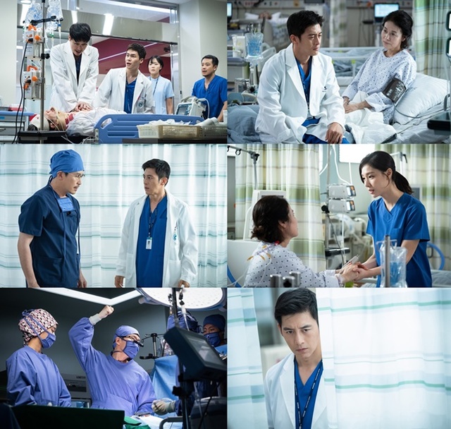 ▲ '흉부외과' 9~10회 주요 장면. SBS