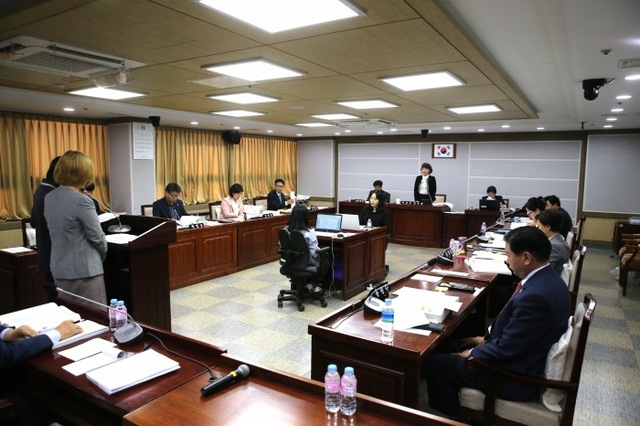 ▲ 20181011 교통건설체육위원회 행정사무감사 돌입 1