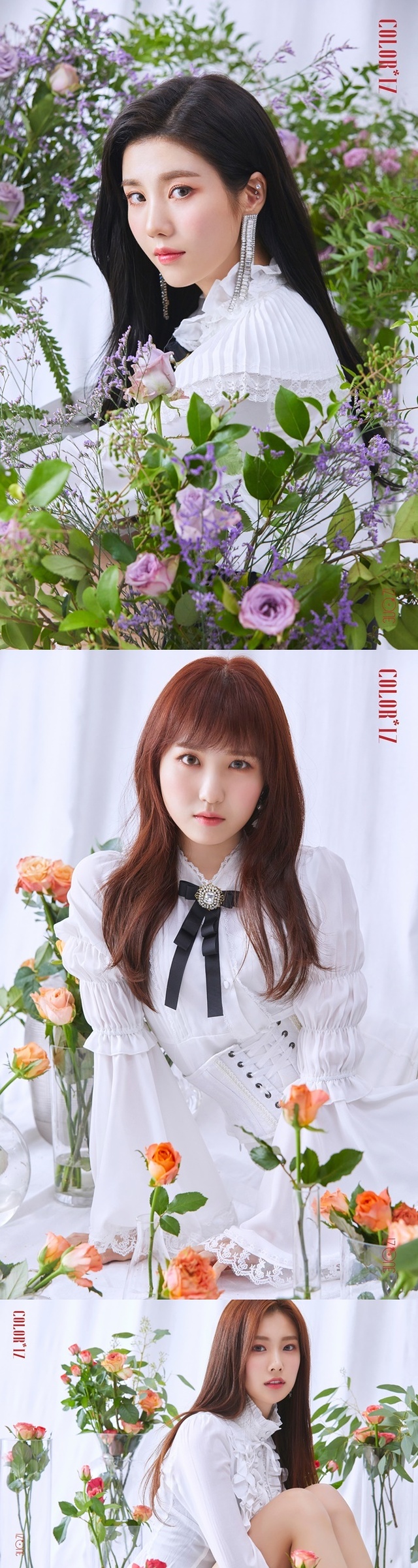 ▲ 걸그룹 아이즈원(IZ*ONE)이 권은비, 강혜원, 혼다 히토미의 오피셜 포토 3탄을 공개했다. 아이즈원(IZ*ONE) 공식 SNS
