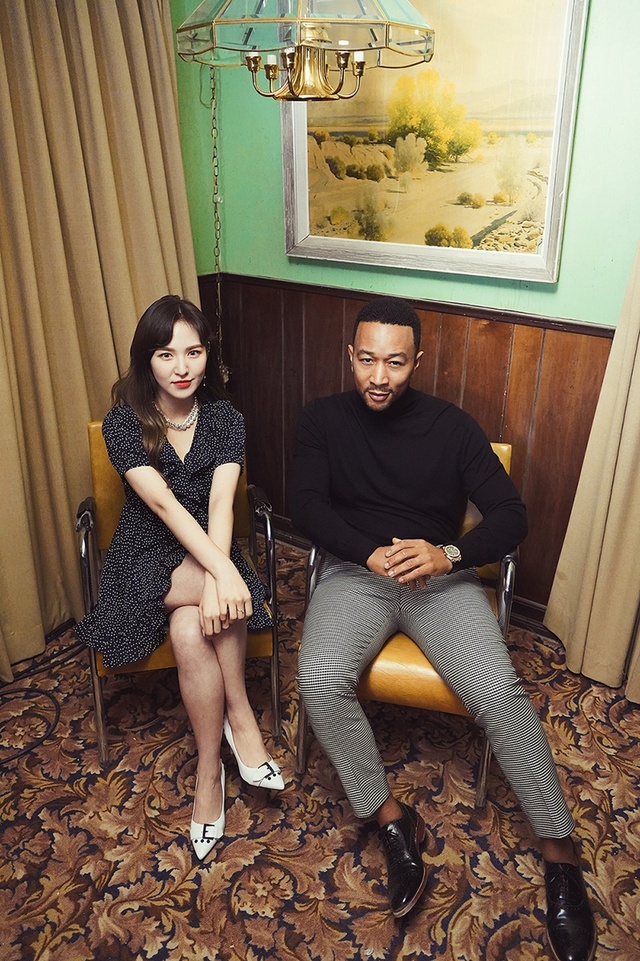 ▲ 세계적인 아티스트 존 레전드(John Legend)와 대세 걸그룹 레드벨벳 웬디의 초특급 글로벌 컬래버레이션이 베일을 벗는다. SM엔터테인먼트