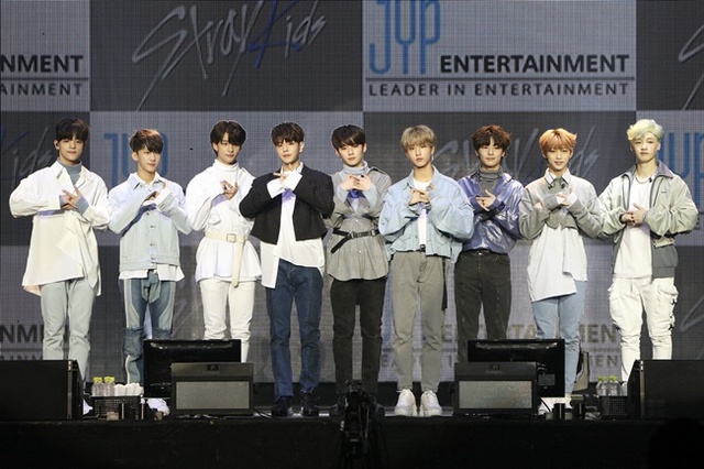 ▲ 스트레이 키즈. JYP엔터테인먼트